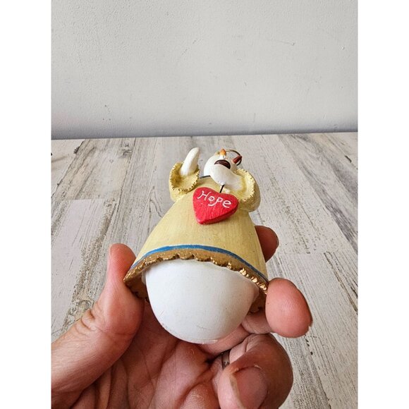 Sandi gore evans Angel snowman ornament hope candle candy cane Xmas tree - Picture 13 of 14